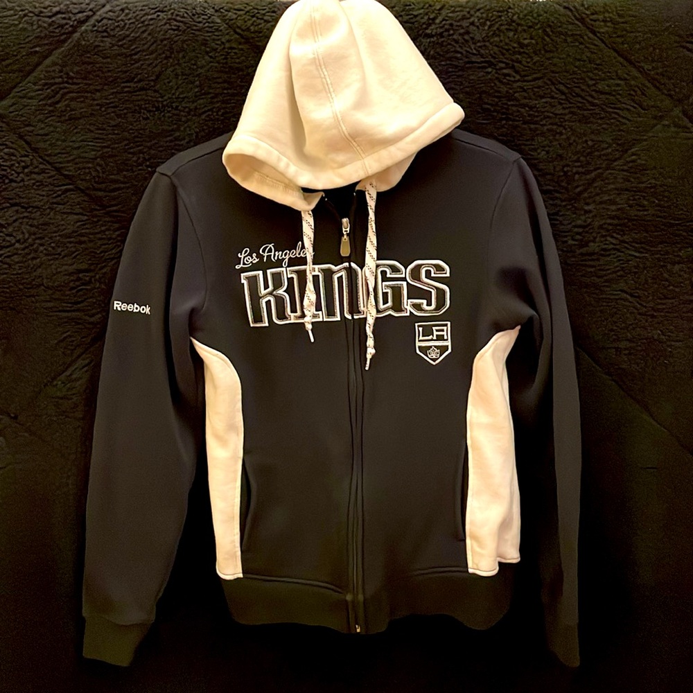 LA KINGS Reebok Zip Up Hoodie